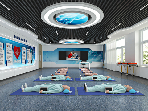 Cardiopulmonary Resuscitation Training Room