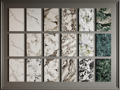 Modern Marble Rock Slab Tile