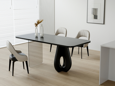 Modern Dining Table and Chair Bar Dining Table