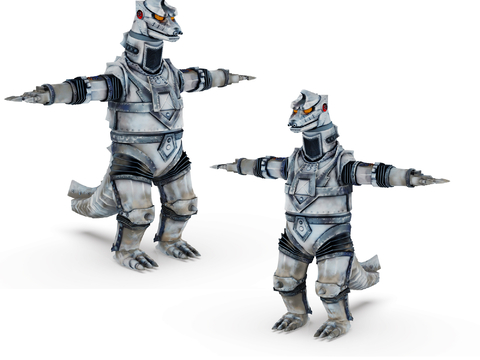 Godzilla Robot Warcraft Hand Machine Art Toy