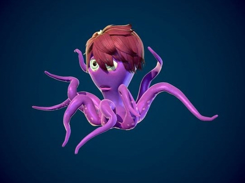 Octopus character