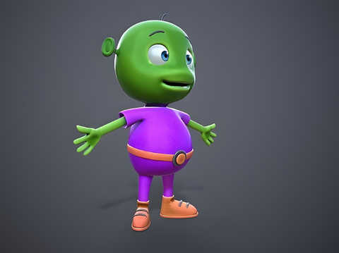 cartoon character animation character