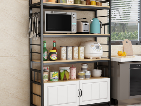 Modern Kitchen Storage Rack