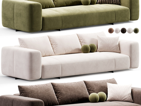 Minotti Couch soft sofa