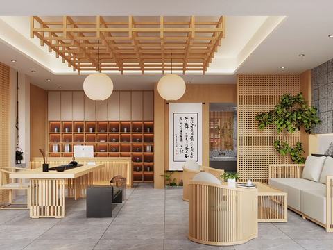 New Chinese Teahouse Tea Room