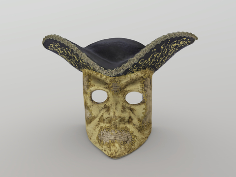 Pirate Mask Carnival Mask