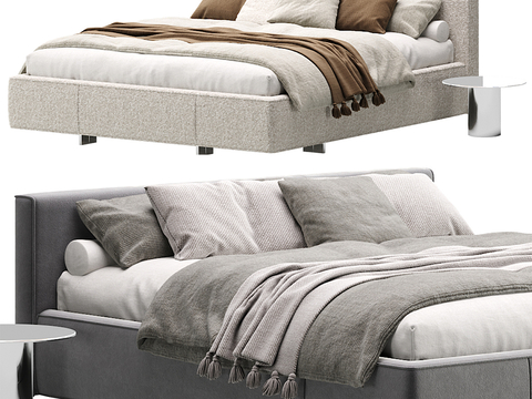 Minotti Italian Double Bed