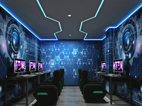 Modern Internet Cafe