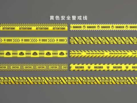 Warning line, warning line identification