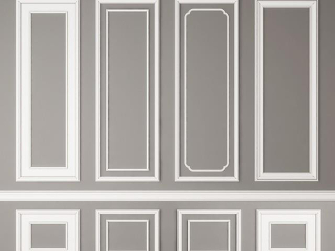 French wainscot wall dado