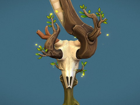 Cartoon Tree Sword Weapon