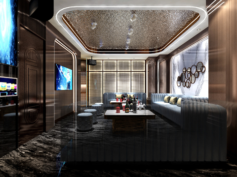 Affordable Luxury Style KTV Room Bar