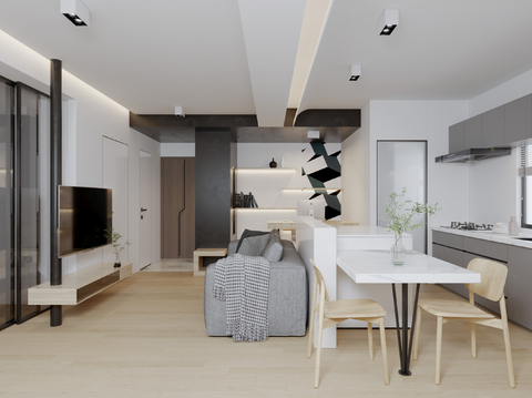 Modern Single Apartment