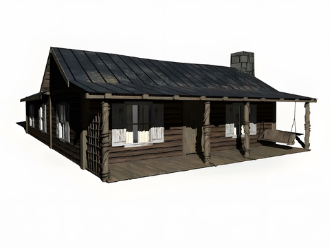 American Wooden House Villa Components