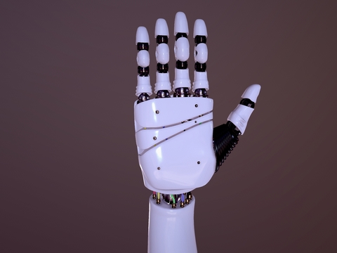 Science and technology sense mechanical arm robot arm