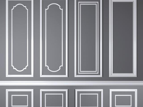 French wainscot wall dado