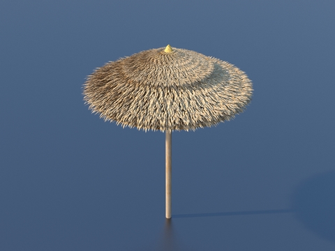 Chinese-style thatched pavilion thatched umbrella seat