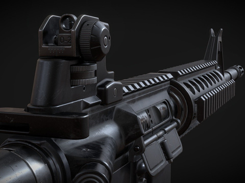 military equipment assault rifle