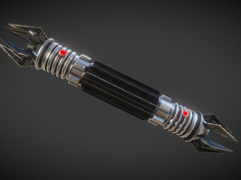 double-edged lightsaber laser sword