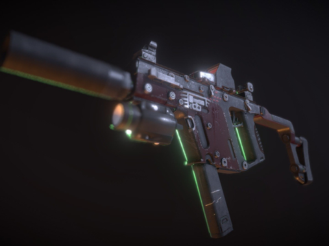 submachine gun