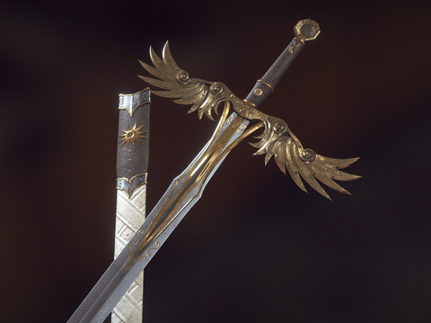 Connor's Sword Cold Weapon