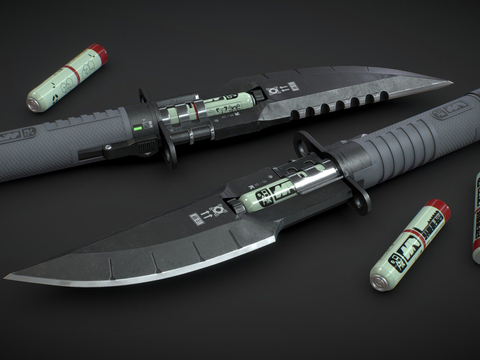 Cyberpunk Knife Saber