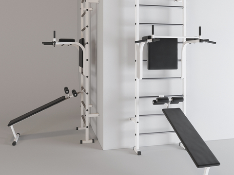 Fitness equipment rack