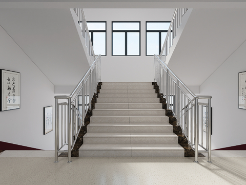 Modern School Staircase