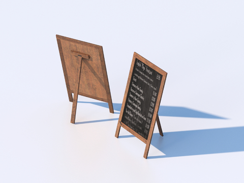 Billboard, vegetable board, shop sign, blackboard