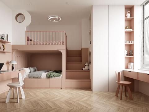 Modern kids Bedroom bunk