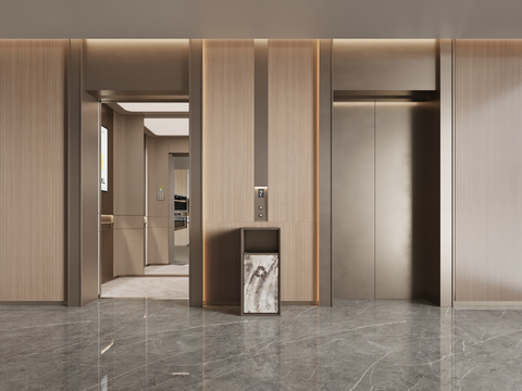 Company elevator hall