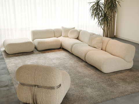 Minotti Italian Sofa Corner Sofa