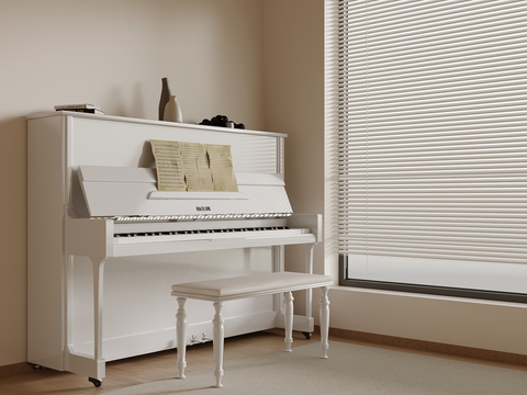 Cream Style piano