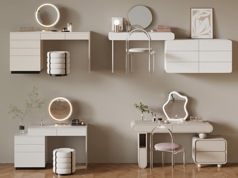 Cream Style dresser