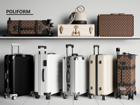 Luggage luggage case LV travel case