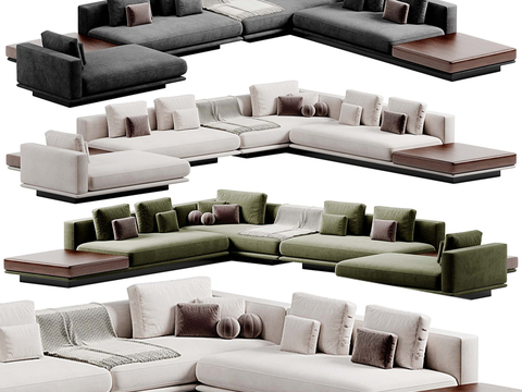 Minotti modern multiplayer sofa