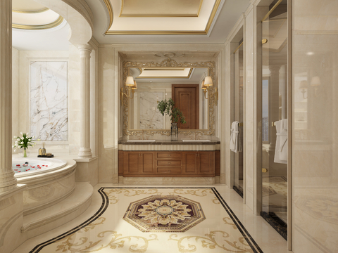 European-style bathroom