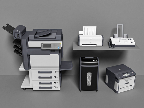 printer copier fax machine shredder