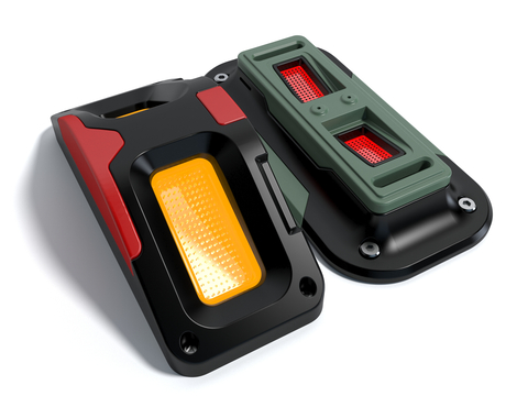 Vehicle component indicator warning light