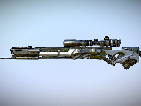 Sci-Fi Rifle Sniper Rifle