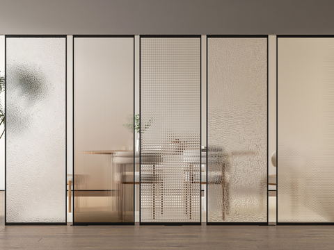 Changhong glass partition