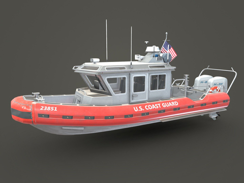 Modern Rescue Boat