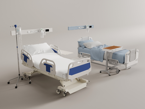 hospital bed convalescent bed