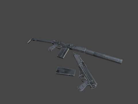 submachine gun