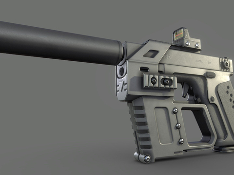 science fiction pistol