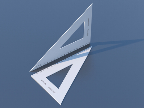 Modern triangle 3d mold