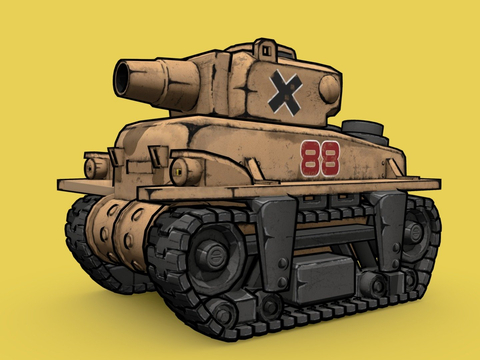 Modern anime tank