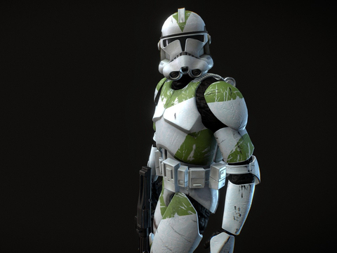 Clone Soldier Anime Soldier