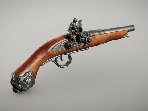 flintlock pistol