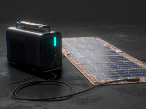 Portable solar cell